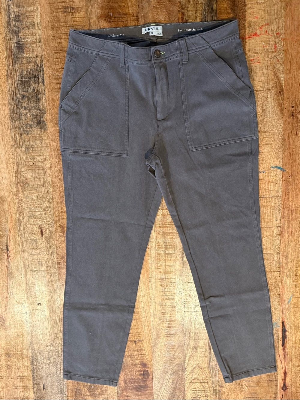 Orvis 4 Way Stretch Modern Fit Pants Size 12
